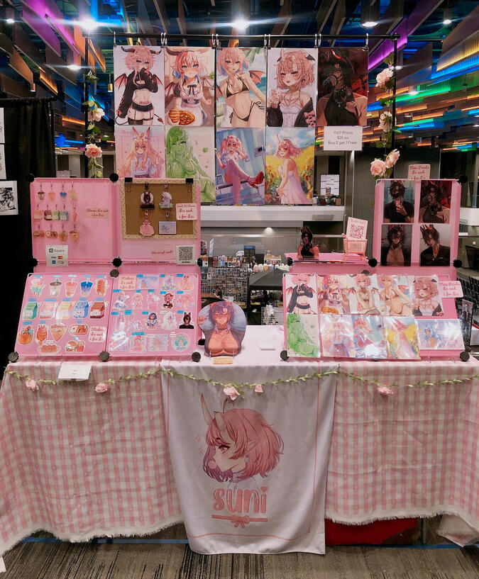 Ohayocon 2023 All Original Table